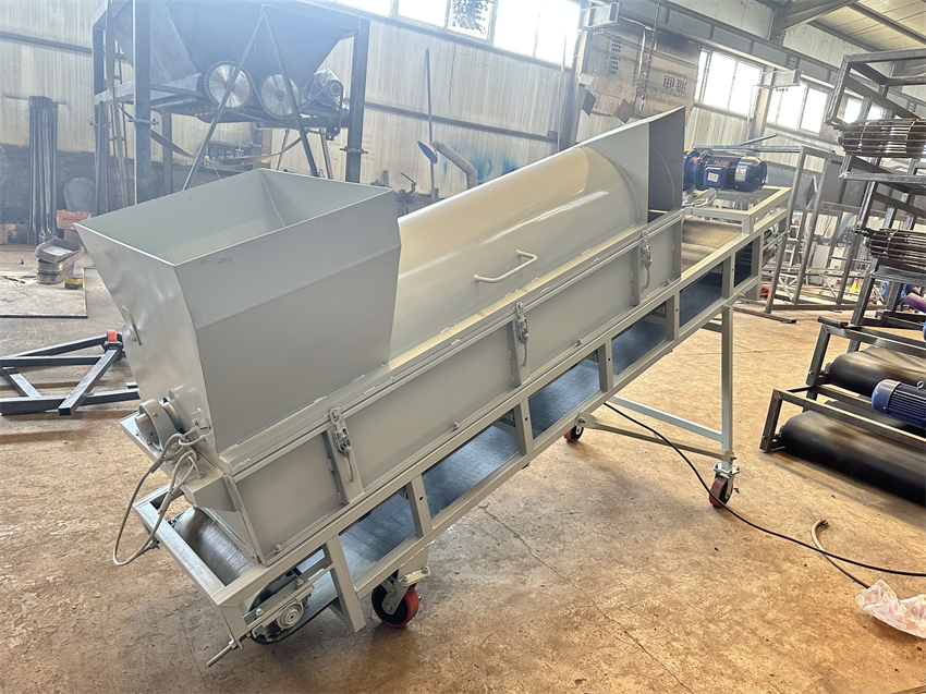 600/700L Mushroom Bag Crusher Separator Machine - Image 11