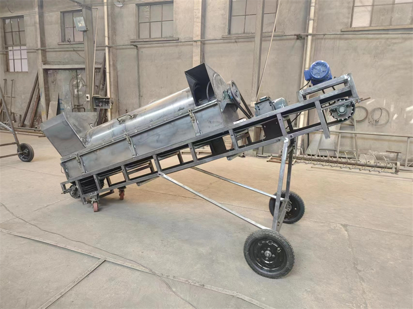 600/700L Mushroom Bag Crusher Separator Machine - Image 8