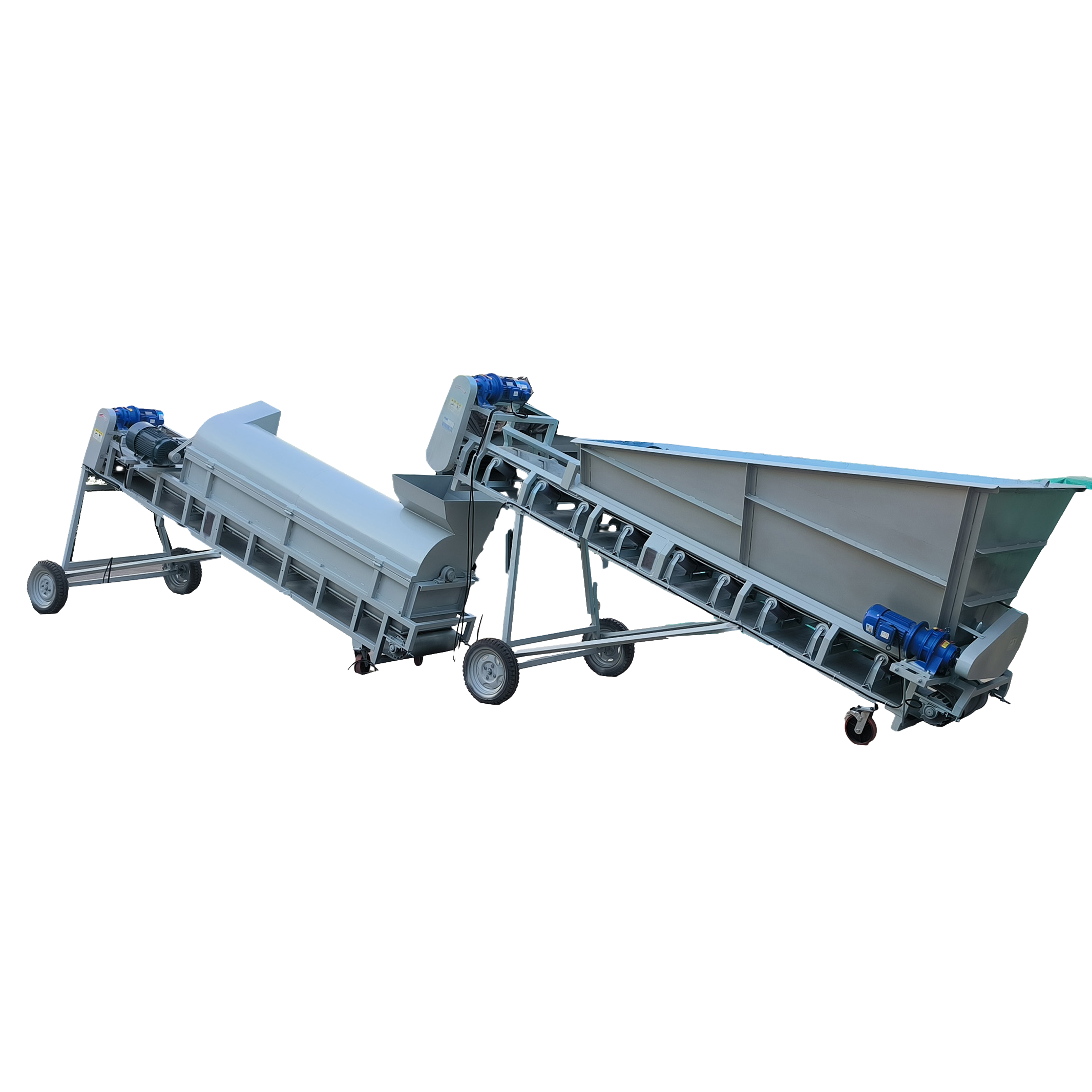 600/700L Mushroom Bag Crusher Separator Machine