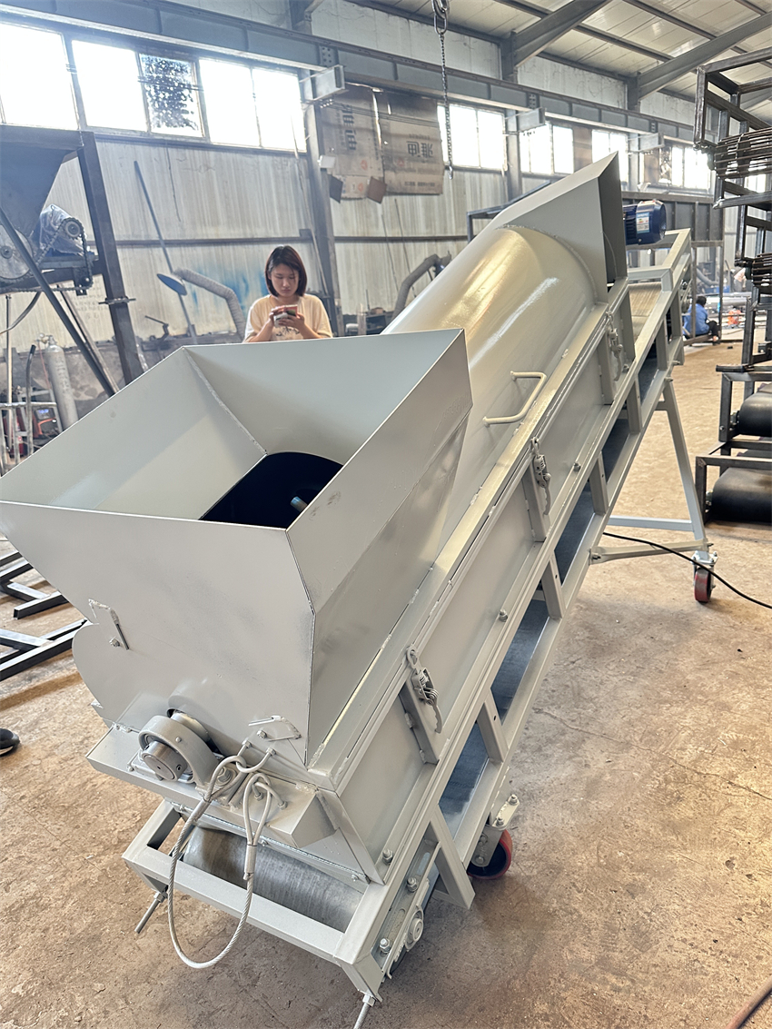 600/700L Mushroom Bag Crusher Separator Machine - Image 7