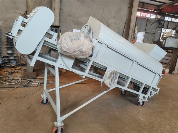 600/700L Mushroom Bag Crusher Separator Machine