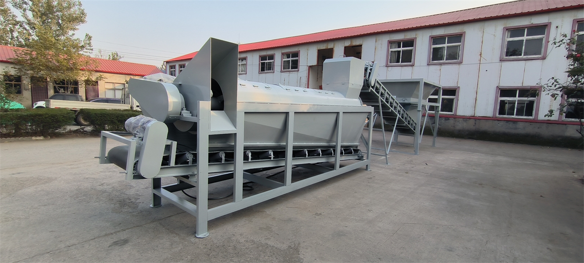 800/900L Mushroom Bag Crusher Separator Machine - Image 4