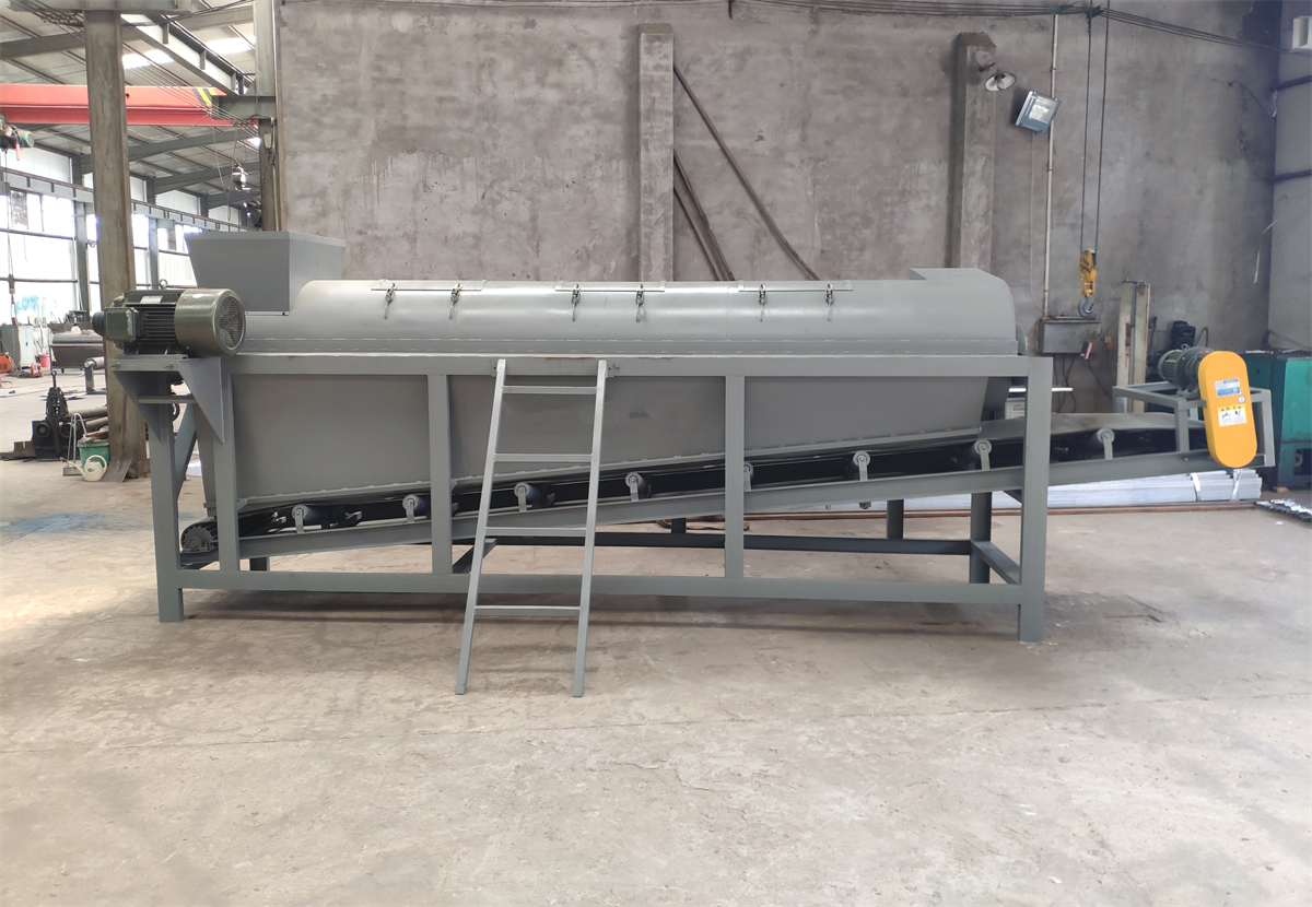 800/900L Mushroom Bag Crusher Separator Machine - Image 3