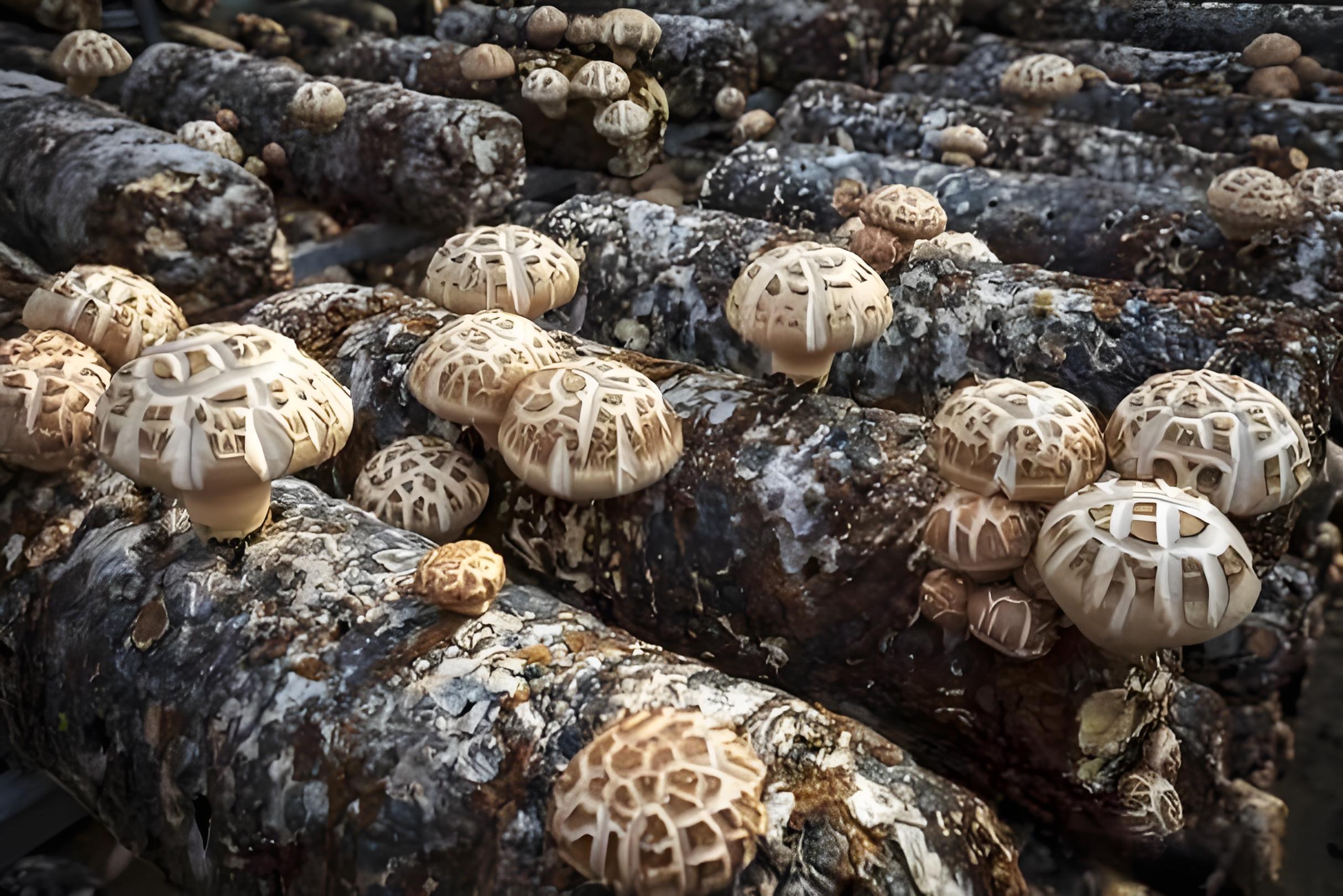 Autumn Shiitake Mushroom Cultivation Management 1