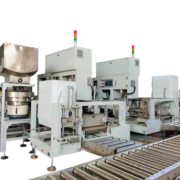 Full Automatic Mushroom Bagging Line with Capping and Ring