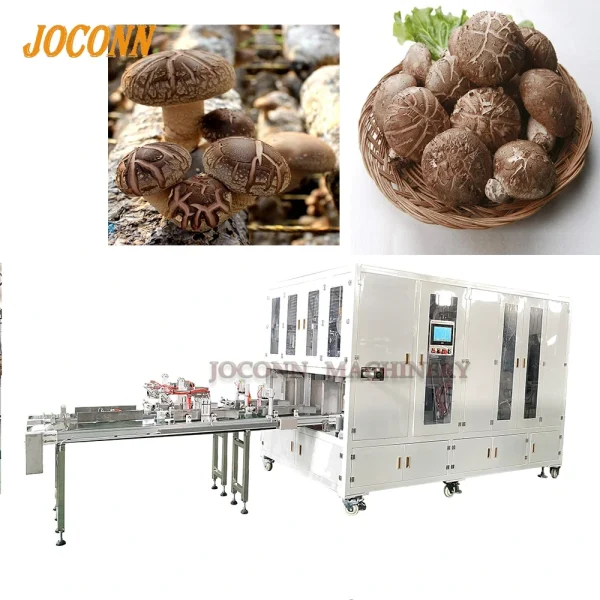Full-automatic Mushroom Bagging Line with Clipping