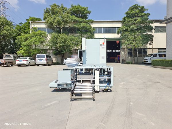 Full automatic Mushroom Substrate Bagging Capping Basketing Machine