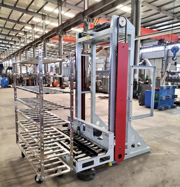 Mushroom Basket Loading Machine. - Image 4