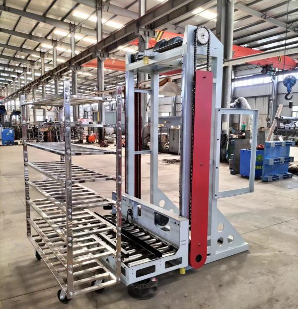 Mushroom Basket Loading Machine Mushroom Loader