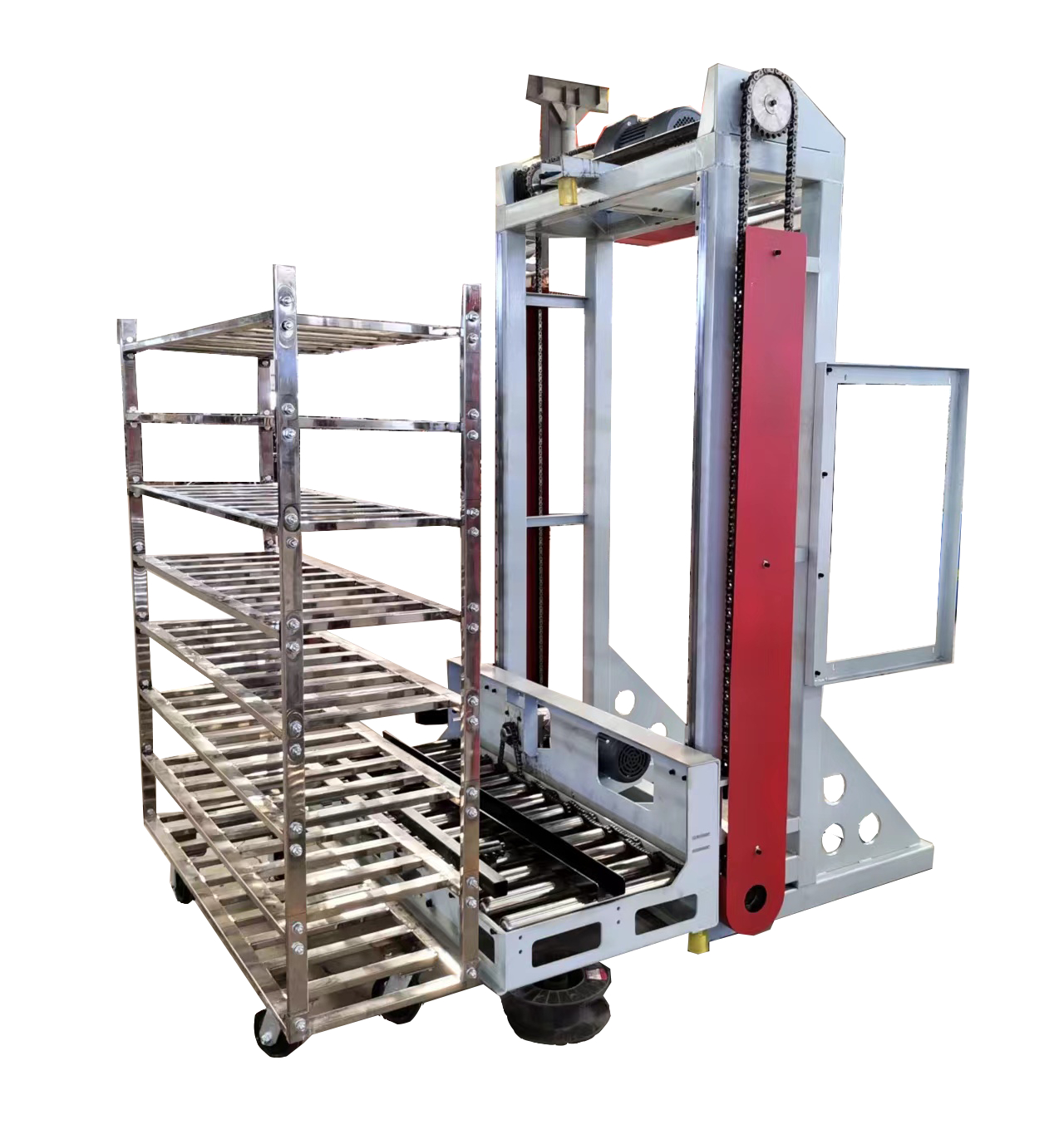 Mushroom Basket Loading Machine Mushroom Loader