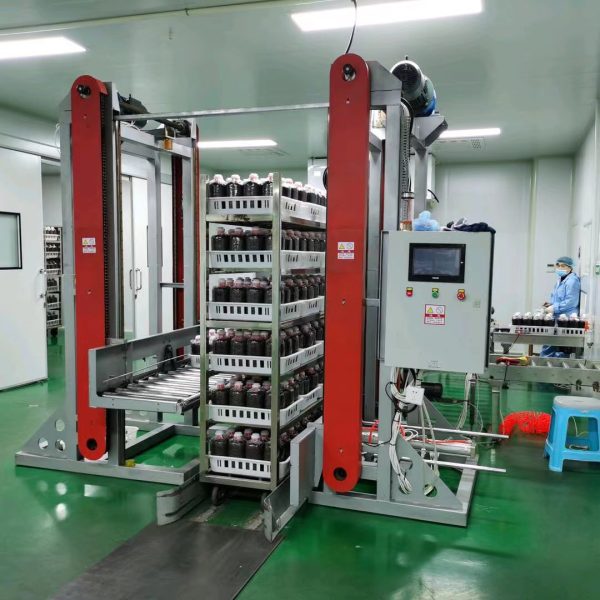 Mushroom Basket Unloading Machine.