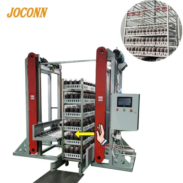 Mushroom Basket Unloading Machine.
