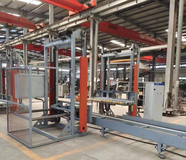 Mushroom Basket Unloading Machine.