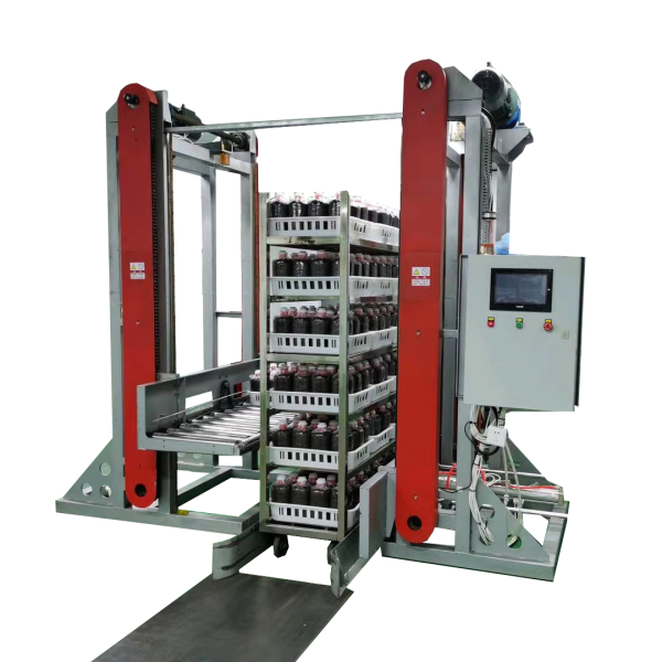 Mushroom Basket Unloading Machine.
