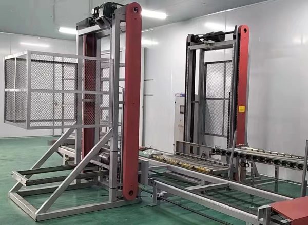 Mushroom Basket Unloading Machine.