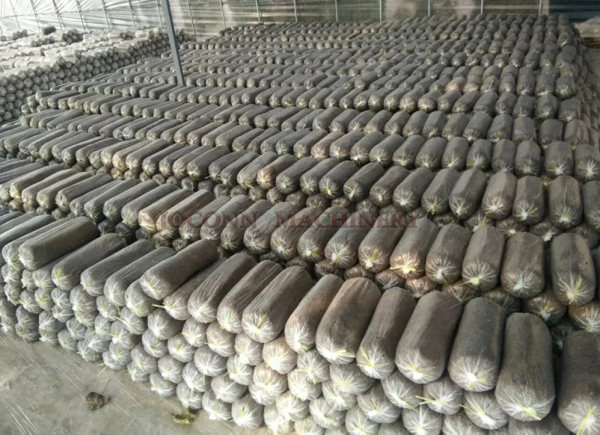 Mushroom Round Bags Stamping Bagging Machine