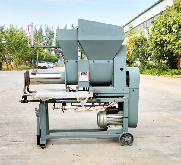 Mushroom Substrate Bagging Machine with Layer Inoculation