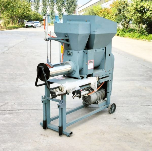 Mushroom Substrate Bagging Machine with Layer Inoculation