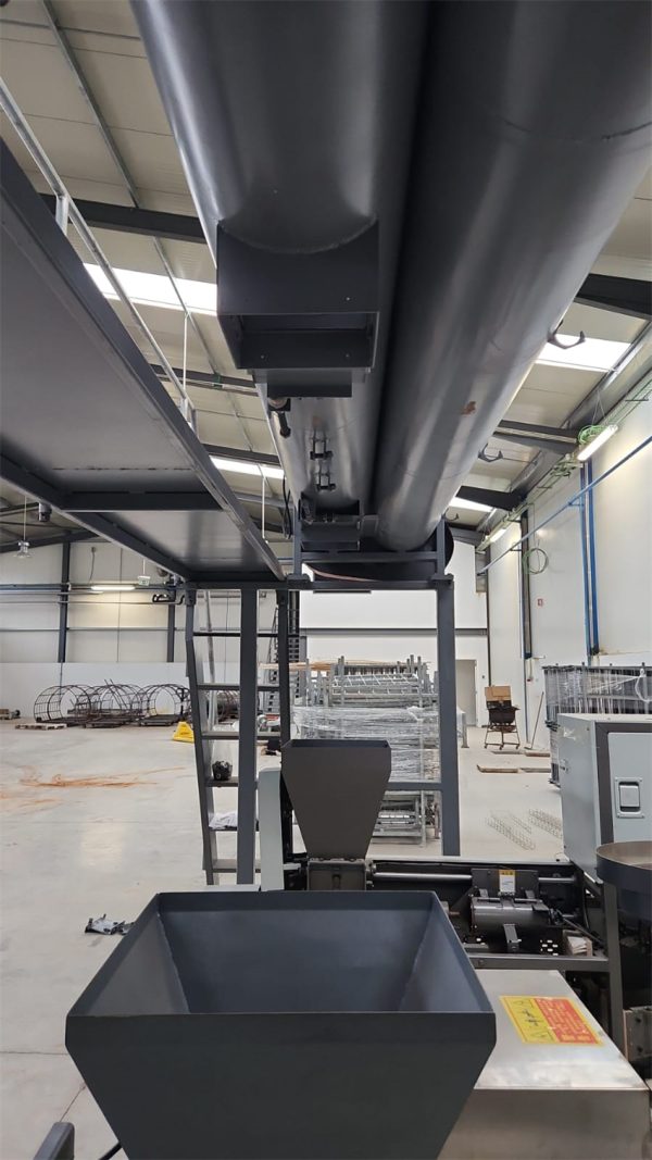Overhead Mushroom Substrate Distributor|JOCONN Mushroom Growing