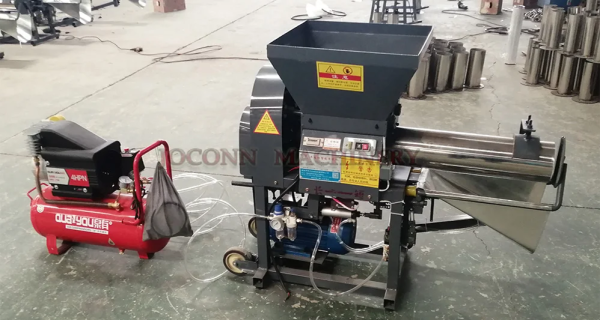 Pneumatic Mushroom Hands-free Bagging Machine