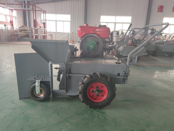 Self-Propelled Compost Turner For Mixing Substrate