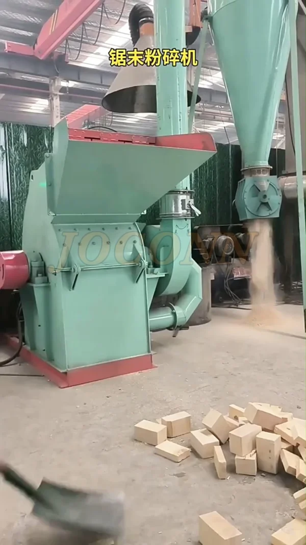 Wood Straw Crusher for Mushroom Substrate Crushing| JOCONN