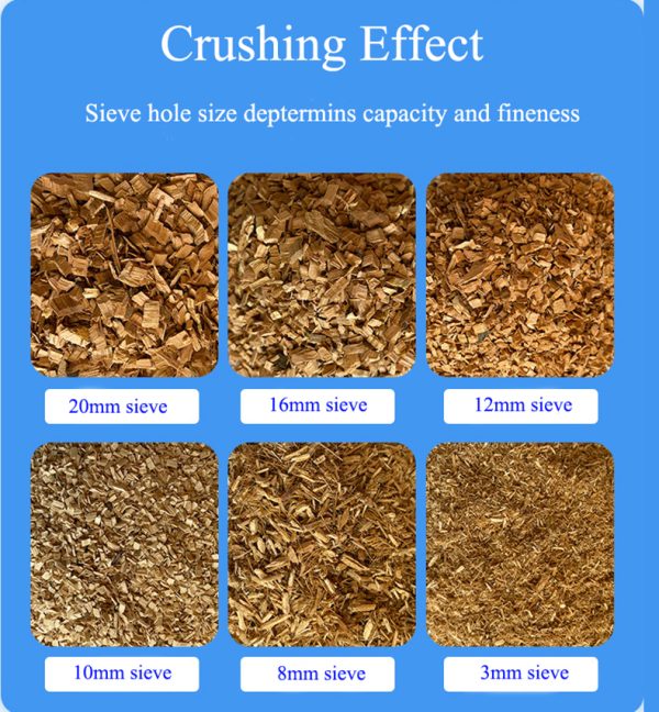 wood crusher machine